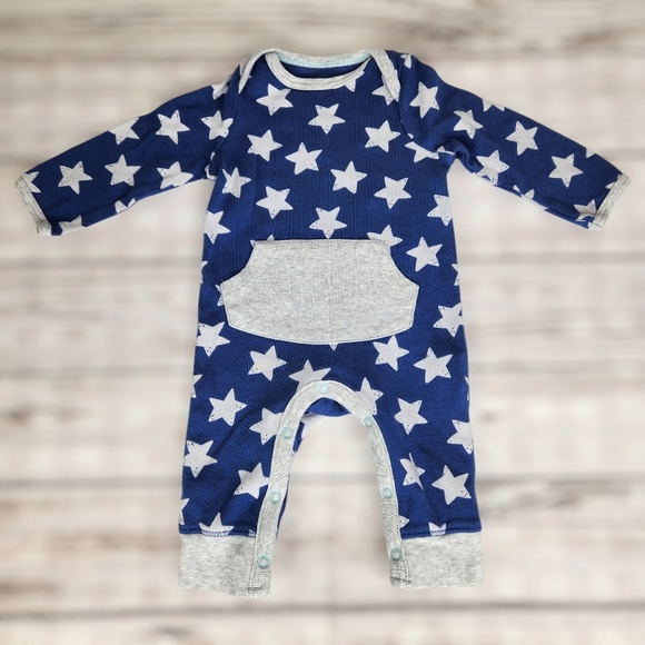 Cloud Island Newborn Stars Romper - Picture 1 of 6